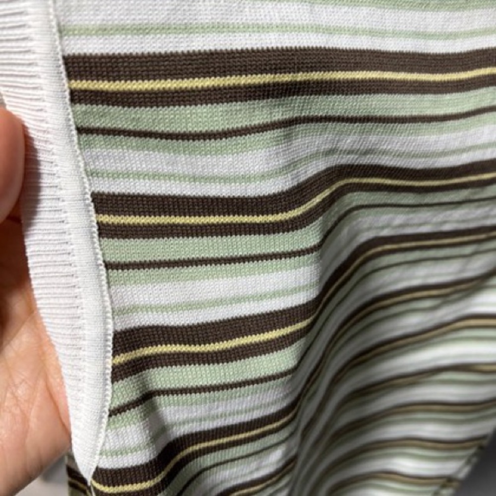 MIU MIU striped knitted vest - Picture 4 of 5
